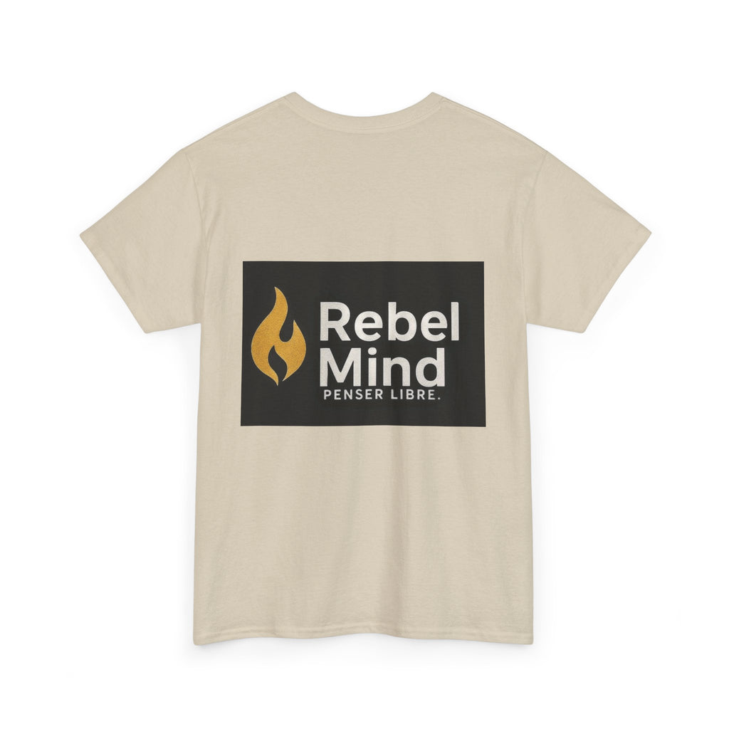 T-shirt RebelMind "Brûles tes doutes, pas ton âme", Perfect for Self - Expression and Empowerment, Ideal for Gifts, Casual Wear, Inspirational Tees - RebelMind.