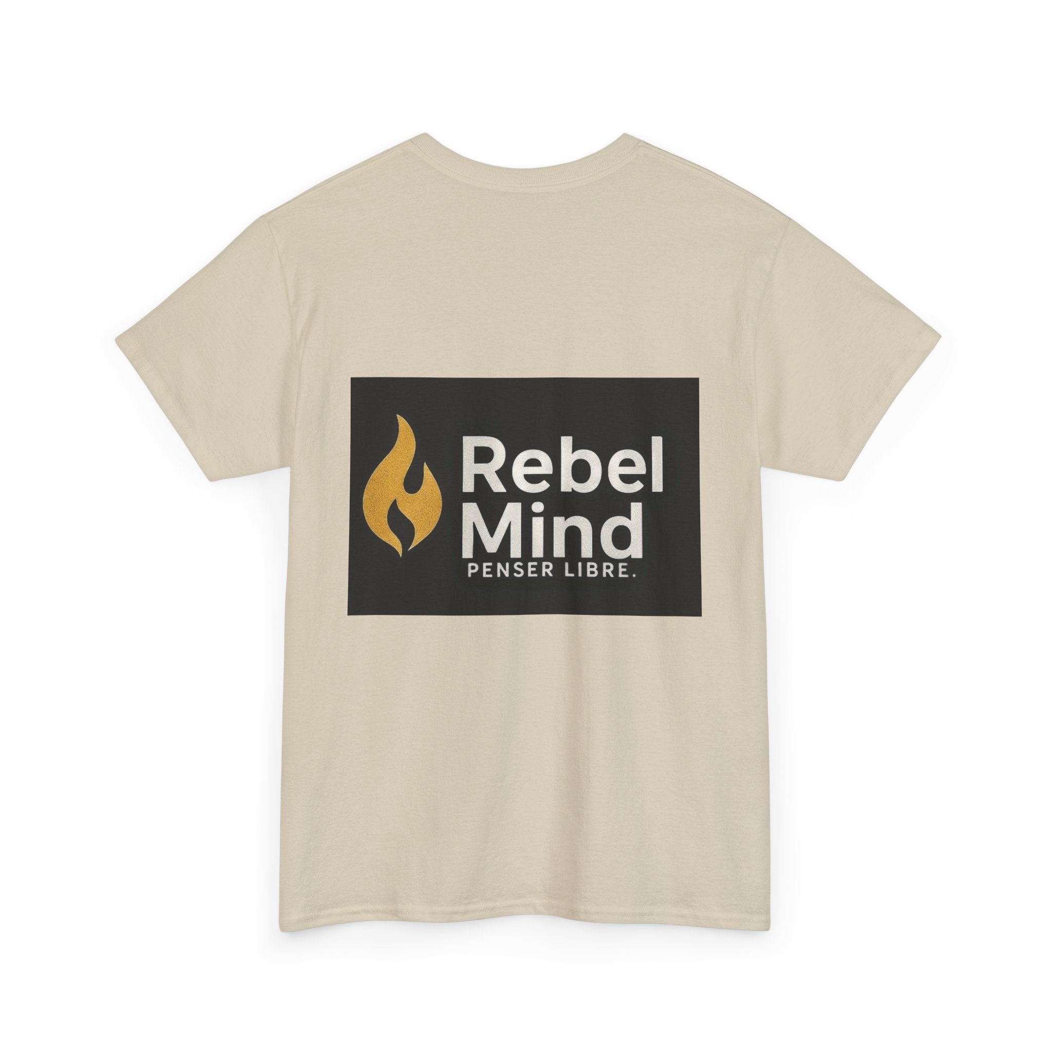 T-shirt RebelMind "Brûles tes doutes, pas ton âme", Perfect for Self - Expression and Empowerment, Ideal for Gifts, Casual Wear, Inspirational Tees - RebelMind.