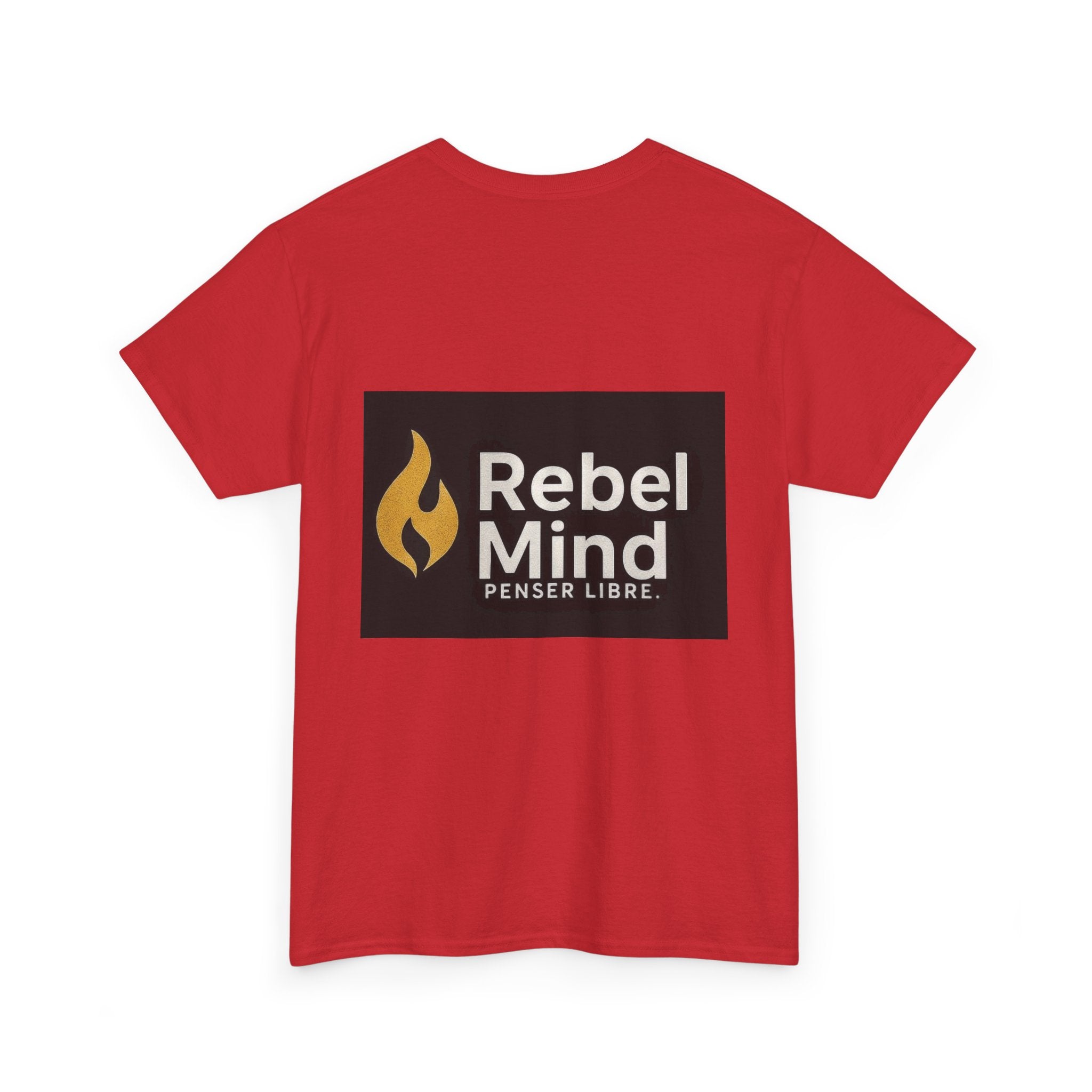 T-shirt RebelMind "Brûles tes doutes, pas ton âme", Perfect for Self - Expression and Empowerment, Ideal for Gifts, Casual Wear, Inspirational Tees - RebelMind.