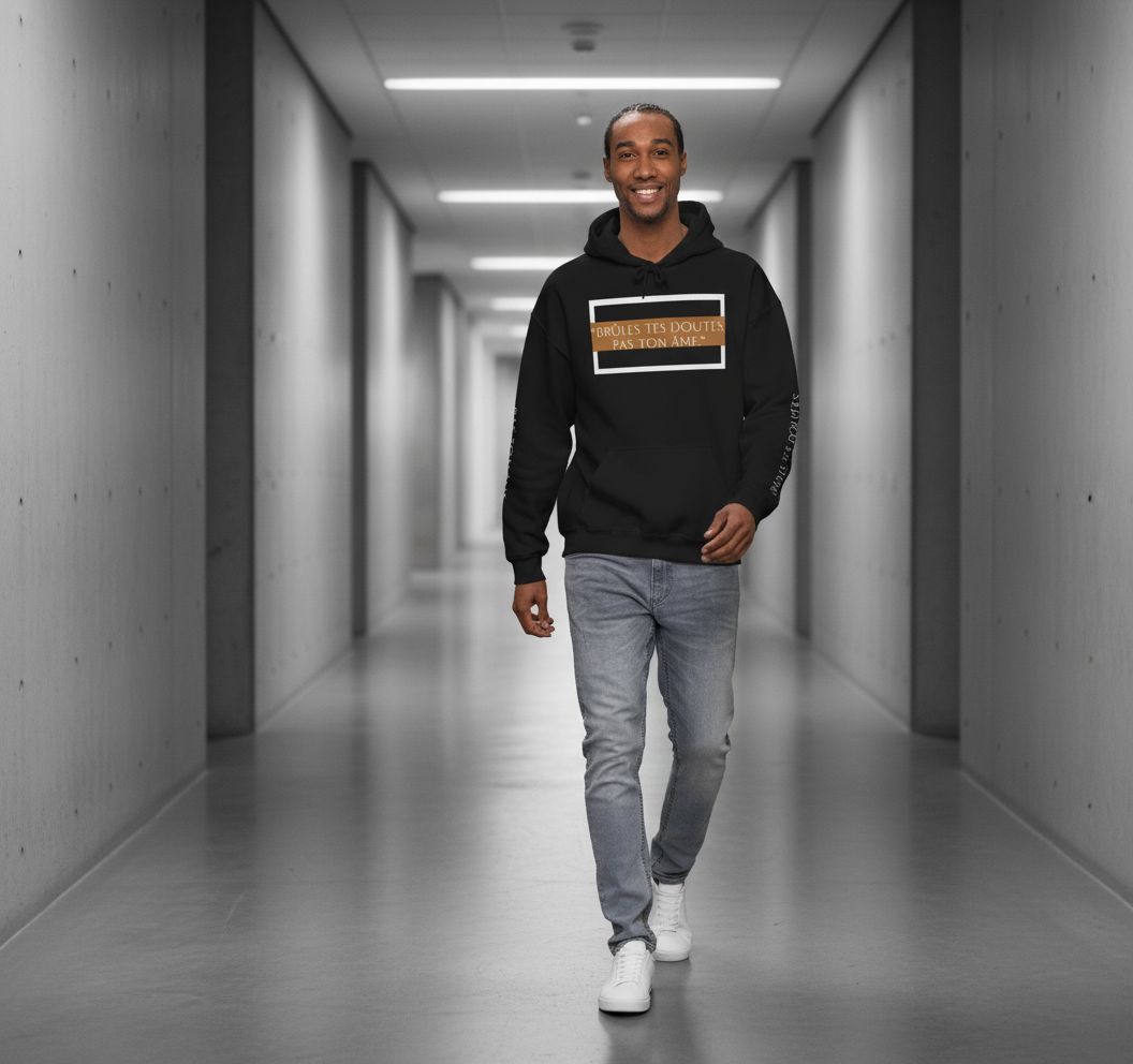 RebelMind™ Hoodies - Unisex ''Brûles tes doutes, pas ton âme'' - RebelMind.