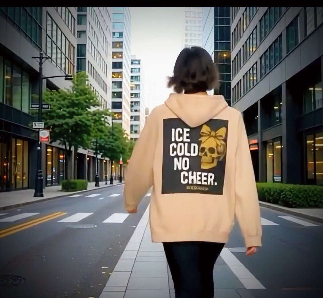 RebelMind "Ice Cold No Cheer" Hoodie for women - RebelMind.