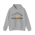 Unisex Hooded Sweatshirt - Cold Outsider Bold Inside RebelMind™ Audacieux, Révolution Sweat à Capuche - RebelMind.