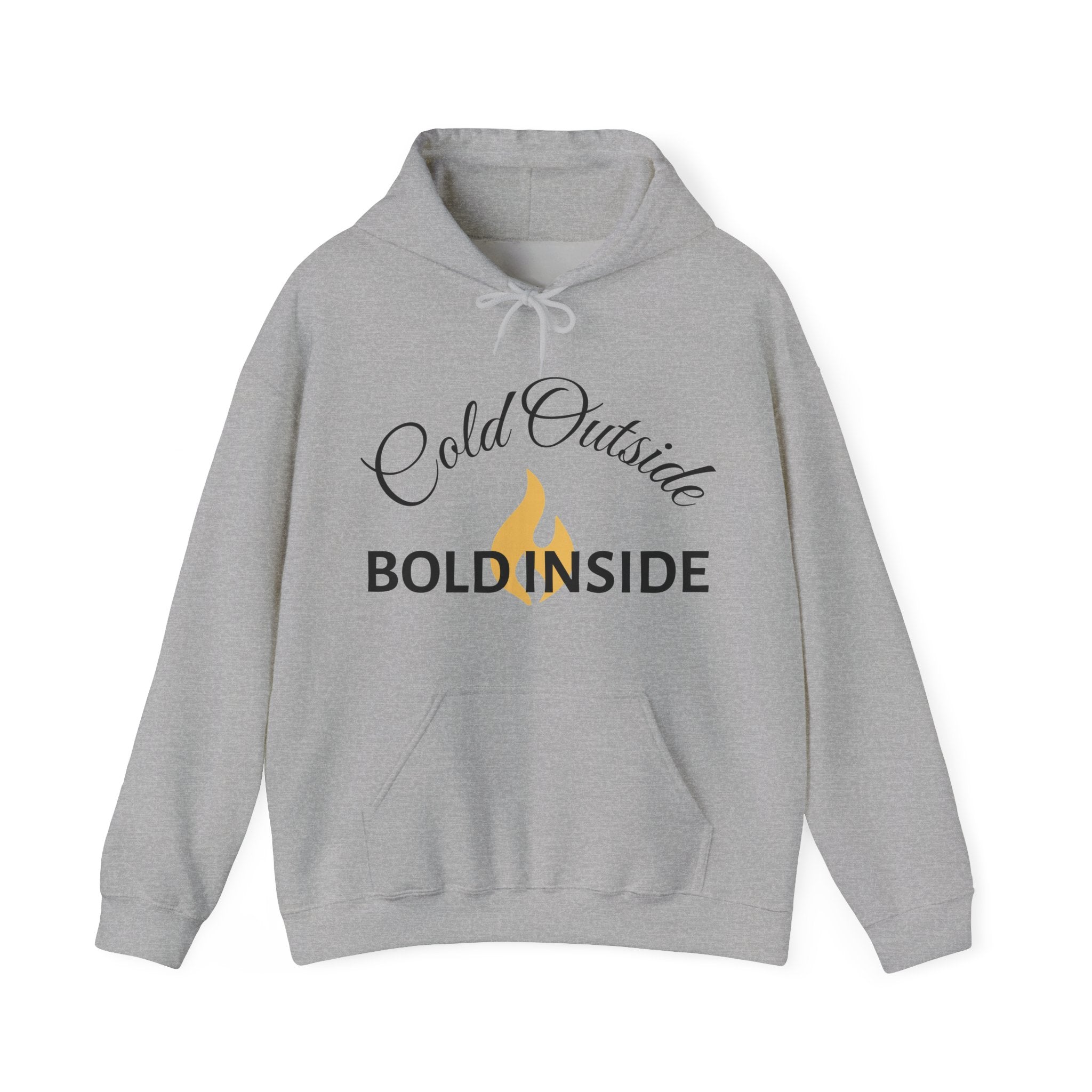 Unisex Hooded Sweatshirt - Cold Outsider Bold Inside RebelMind™ Audacieux, Révolution Sweat à Capuche - RebelMind.