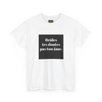 T-shirt RebelMind "Brûles tes doutes, pas ton âme", Perfect for Self - Expression and Empowerment, Ideal for Gifts, Casual Wear, Inspirational Tees - RebelMind.