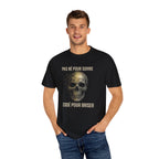 Skull Graphic T-Shirt RebelMind™— "Pas Né Pour Suivre, Codé Pour Briser" - RebelMind.