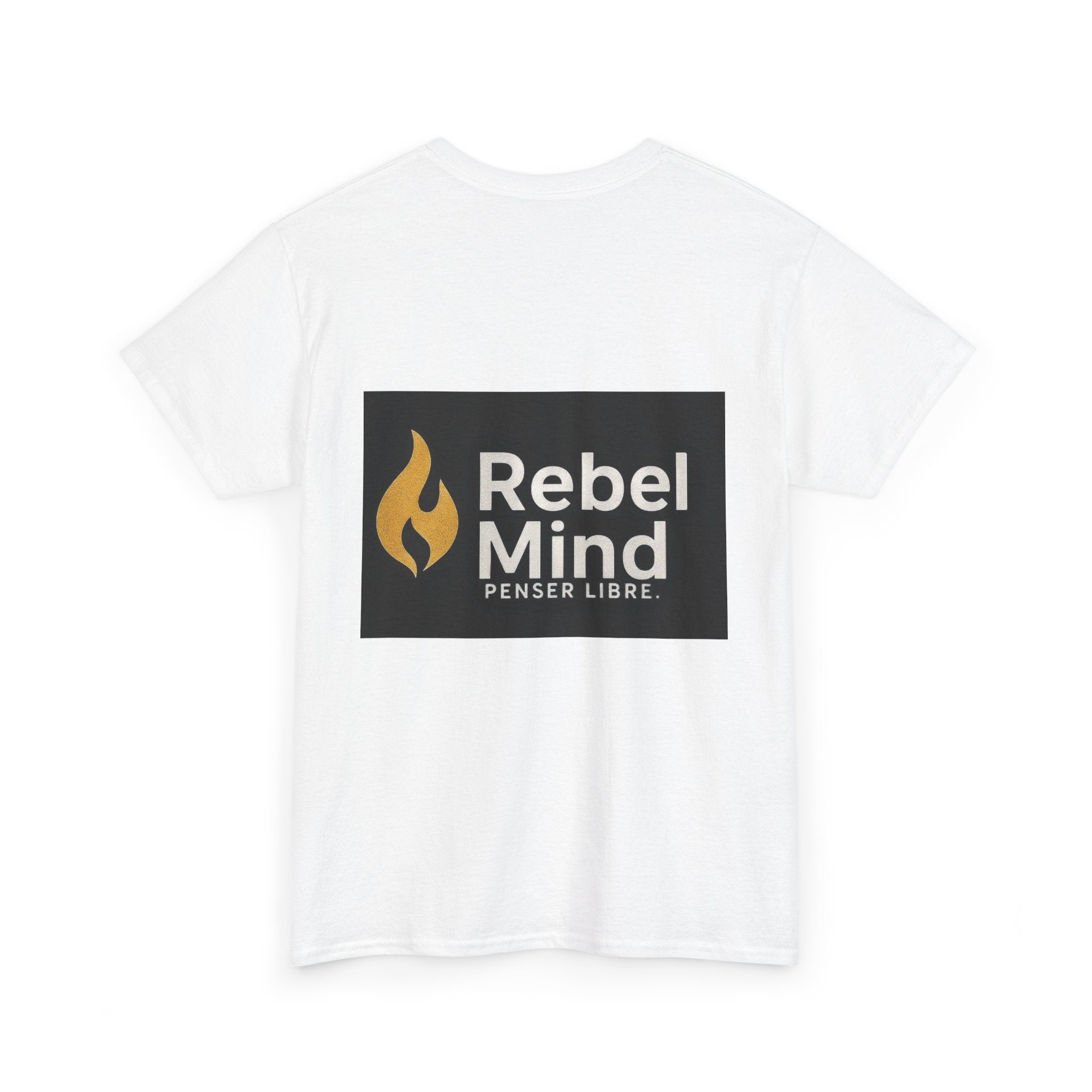 T-shirt RebelMind "Brûles tes doutes, pas ton âme", Perfect for Self - Expression and Empowerment, Ideal for Gifts, Casual Wear, Inspirational Tees - RebelMind.