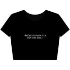 Rebel Mind , Top Femme ''Brûles tes doutes,pas ton âme.'' - RebelMind.