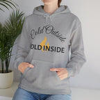Unisex Hooded Sweatshirt - Cold Outsider Bold Inside RebelMind™ Audacieux, Révolution Sweat à Capuche - RebelMind.